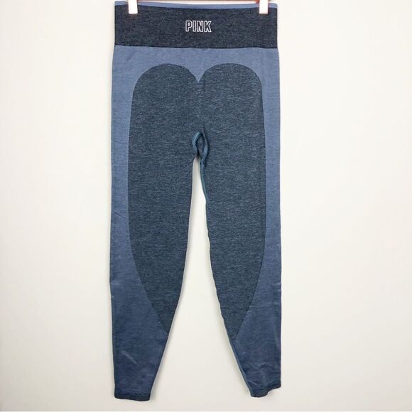 VICTORIA’S SECRET PINK | Seamless Full Length Yoga Leggings High Waist Women’s M - Picture 6 of 9
